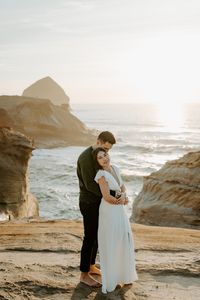 Cape Kiwanda Engagement Session - Anais Possamai Photography