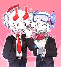 drew this for valentines day and didnt post so am posting now! :3