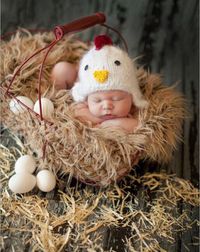 Chicken-Hat-Newborn-Baby-Girl-Boy-Handmade-Infant-Knit-Crochet-Costume-Photo-0-6