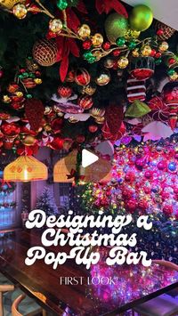 Kelly Fitzpatrick on Instagram: "First look at One Thirteen Restaurants Christmas Pop-Up! Located in Hammond, LA. My favorite is the twinkling ball ornament wall. What is your favorite? 

#christmas #christmasdecor #christmastiktok #christmasdecorating #christmastree #christmasiscoming #christmasdiy #diychristmas #fyp #littledebbie #xmas #christmas2024 #holidaytiktok #diyproject #christmasideas"