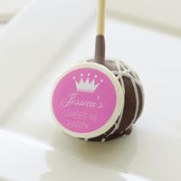 Sweet 16 sixteen Birthday party cake pops