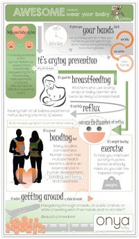 Wondering what some of the benefits are to babywearing? There are many! It's hard to choose just one favorite.