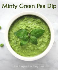 Minty Green Pea Dip