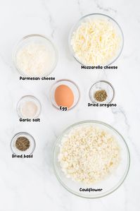 cauliflower pizza crust ingredients.