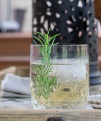 Rosemary Lillet Spritzer - Cocktails from the Garden