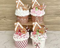 Gingerbread Sugar Plum Decor - Etsy