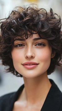 Short haircuts that flatter curly hair are ideal for showcasing your natural texture with ease. From chic bobs to trendy pixies, these styles are designed to enhance your curls' natural shape, making them more defined and manageable while giving you a fresh and stylish look that�s always on point.