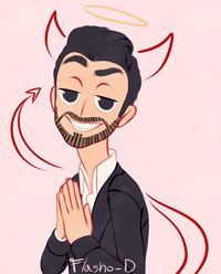 Tom_EllisFans 🌈 on Instagram: “‪#JustBecause this #Lucifer #FanArt made me smile 🙌🏻‬ ‪#TomEllis #LuciferSeason4 #LuciferOnNetflix #LuciferSaved 😈👼🏻🙏🏻‬ ‪Credit on drawing…”