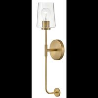 Lark 83450LCB Kline 1 Light 23" Tall Wallchiere Wall | Build.com