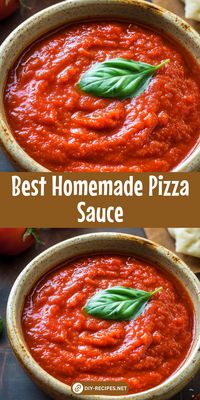 Discover the best homemade Pizza Sauce! It’s quick to make and full of rich, savory flavors that elevate any pizza.