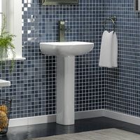 Magnus Home Products - Galena 100 Vitreous China Pedestal Sink