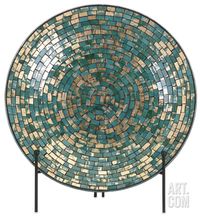 Glacier Mosaic Charger and Stand Home Accessories at Art.com....this same charger is sold on Overstock.com