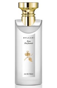 Free shipping and returns on BVLGARI 'Eau Parfumée au thé blanc' Eau de Cologne Spray at Nordstrom.com. Eau Parfumée au thé blanc is a delicate fragrance of warm, intimate and relaxing notes designed to be enjoyed in private moments of luxury. White tea is the main ingredient in the fragrance.Notes: artemisia, pepper, tea, abelmosk, ambergris, musk.