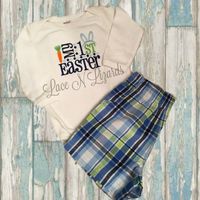 Little Boys First Easter Shirt... Little Boys by LaceNLizards