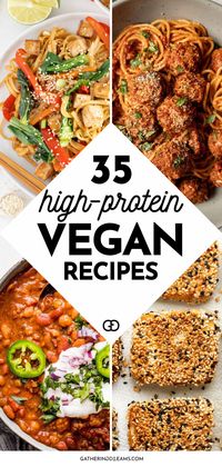 Are you following a plant-based diet and need to boost your protein intake? These nutritious high-protein vegan recipes are here to banish any mealtime madness! They’re all packed with veggies, loaded with protein, and easy enough for beginners.