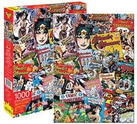 Wonder Woman 1000-Piece Puzzle. Puzzlers of all ages can tackle the challenge of putting together this vivid collage of Wonder Woman comic book covers. Great for a rainy day family activity or solo problem-solving, this detailed puzzle offers hours of engaging fun. Includes 1000 pieces Graphic text: (DC Comics)