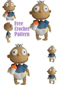 Amigurumi Cute Baby Free Crochet Pattern - Amigurumi