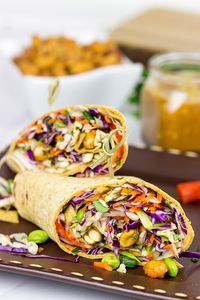 Thai Peanut Wraps