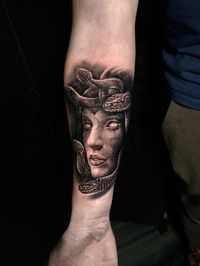 Medusa Tattoo , limited availability at Revival Tattoos