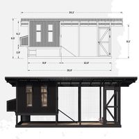 DIY 8x20ft Chicken Coop Plans Amazing Modern Design for 20 - Etsy