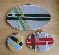 New Stitching - the trio by ohmeaghan, via Flickr