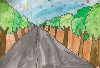 third grade art | Third Grade- Perspective | Mrs. Gutterman's Art Blog