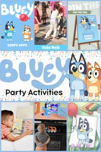 Everything you need to play a Bluey-tastic birthday party that your child and their friends will LOVE!! Party decor, food, invites, etc.