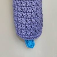 Crochet Plastic Bag Holder Free Pattern - Fosbas Designs