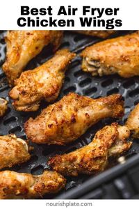 Extra Crispy Air Fryer chicken wings that are perfect for every gathering! They are crunchy from the outside, juicy & flavorful on the inside
#chickenwings #airfryer #airfryerwings