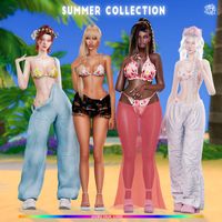 (17) SUMMER COLLECTION – Tumblr 上的 @bluerose-sims