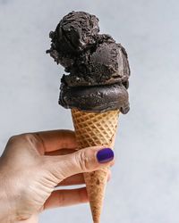 Black Cocoa Ice Cream | Buttermilk by Sam