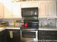 black and white cabinets