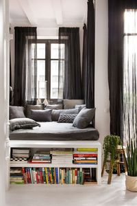 greige loft living