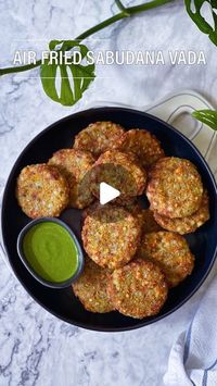 Shweta Singh on Instagram: "Crispy Sabudana Vada ~ try this Navratri 🌺

Ingredients 

1+ 1/4 cup Sabudana
4-5 medium sized Potatoes, boiled and mashed 
1/2 cup Peanuts, roasted and crushed 
1 cup chopped fresh coriander leaves 
1 inch ginger
1 green chilli 
1 tbs lime juice or lemon juice 
1 tsp cumin seeds
Salt to taste
Oil

Instructions 

🌱Soak sabudana for 4-6 hours. Drain excess water. Squeeze to make sure no excess water is left. There are different types of sabudana, so soaking time may vary. Soak till it becomes soft. 

🌱Grind together fresh coriander leaves, ginger, green chilli, lime juice, salt, 1/4 cup soaked sabudana into a smooth paste. Set aside.

🌱In a large bowl, add mashed potatoes, 1 cup soaked sabudana, cumin seeds, coriander paste, peanuts and mix.

🌱 Make balls an