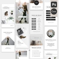 Instagram Story Template Pack Photography Instagram - Etsy