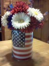 40+ Stunning Patriotic Centerpieces to DIY for the 4th of July - Holidappy