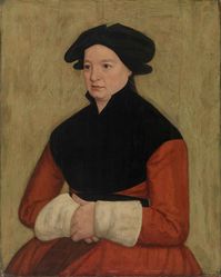 South German Master. Portrait of a Woman, 1528. BF463. Barnes Foundation Collection https://collection.barnesfoundation.org/objects/4745/Portrait-of-a-Woman/