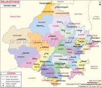 Rajasthan Map