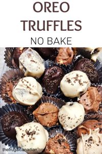 3 Ingredient Oreo Truffles No Bake – Frugal Canadians