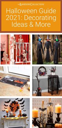 Whether you want to create a spooky theme, a festive spread, or just a friendly porch to welcome trick-or-treaters, this guide will help you get started. From how to start decorating to indoor and outdoor inspiration, here is a simple Halloween guide for 2021 with decorating ideas and more.