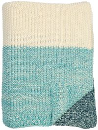 Darzzi Marl Moss Stripe Throw