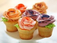 Cupcakes with Piped Flowers : Recipes : Cooking Channel