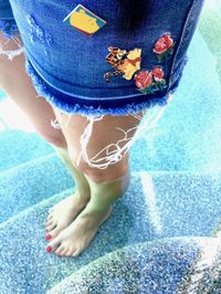 Winnie the Pooh Pins on shorts outfit