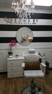 Brow Salon Studio, Louisville Ky  Design by Kristyl Bell