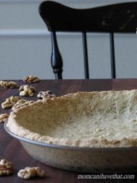 Low Carb Walnut Pie Crust | Low Carb Maven