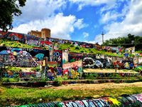 This is one of those Austin gems that really showcases what the city is all about. It’s one of the largest graffiti