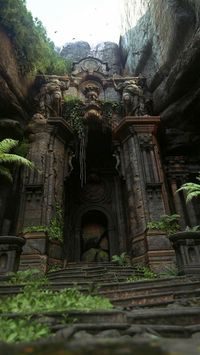 Jungle ruin