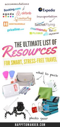 Travel Resources: The Ultimate List