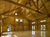 Barn gym