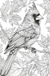 Bring the beauty of nature to life with our Northern Cardinal Coloring Page! This free printable features a majestic Northern Cardinal, known for its vibrant red plumage and distinctive crest. Whether you're an experienced colorist or just starting out, this page offers a delightful and relaxing creative activity for all ages. Download, print, and add your own vibrant colors to this iconic bird! 🐦🎨 #ColoringPage #NorthernCardinal #FreePrintable #CreativeFun